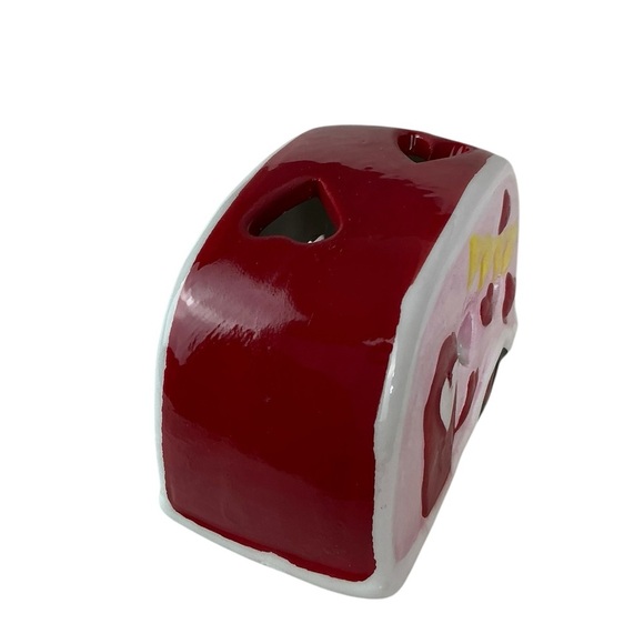 Camper Ceramic Heart Themed LED Light Up Collectible - Picture 9 of 16